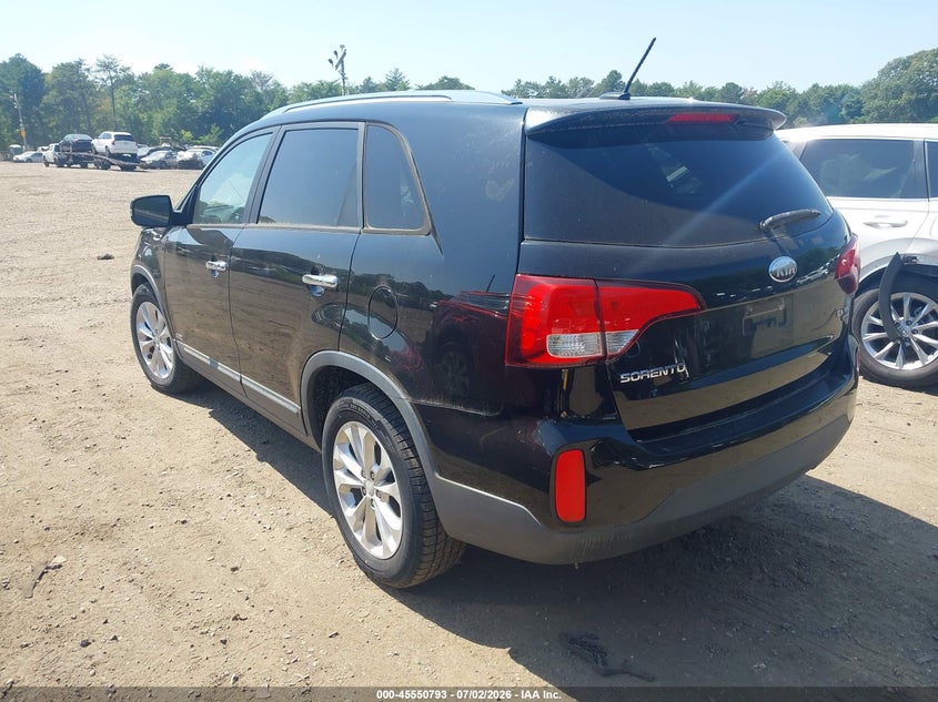 2014 Kia Sorento VIN 5XYKUDA76EG459017 IAAI salvage auction — NORMAL WEAR, Clear (New York), sold $1,300 on 2026-07-28 (photo 3)