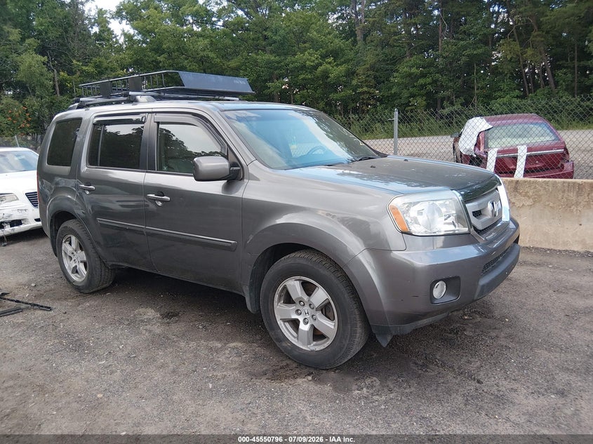 2011 Honda Pilot VIN 5FNYF4H55BB007751 IAAI salvage auction — FRONT END, Clear (New York), sold $5,000 on 2026-08-02 (photo 1)