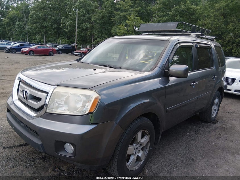2011 Honda Pilot VIN 5FNYF4H55BB007751 IAAI salvage auction — FRONT END, Clear (New York), sold $5,000 on 2026-08-02 (photo 2)