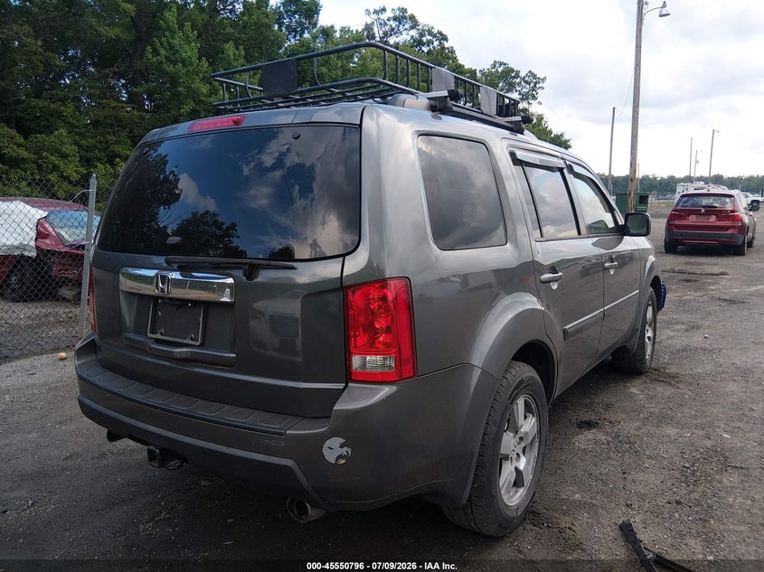 2011 Honda Pilot VIN 5FNYF4H55BB007751 IAAI salvage auction — FRONT END, Clear (New York), sold $5,000 on 2026-08-02 (photo 4)