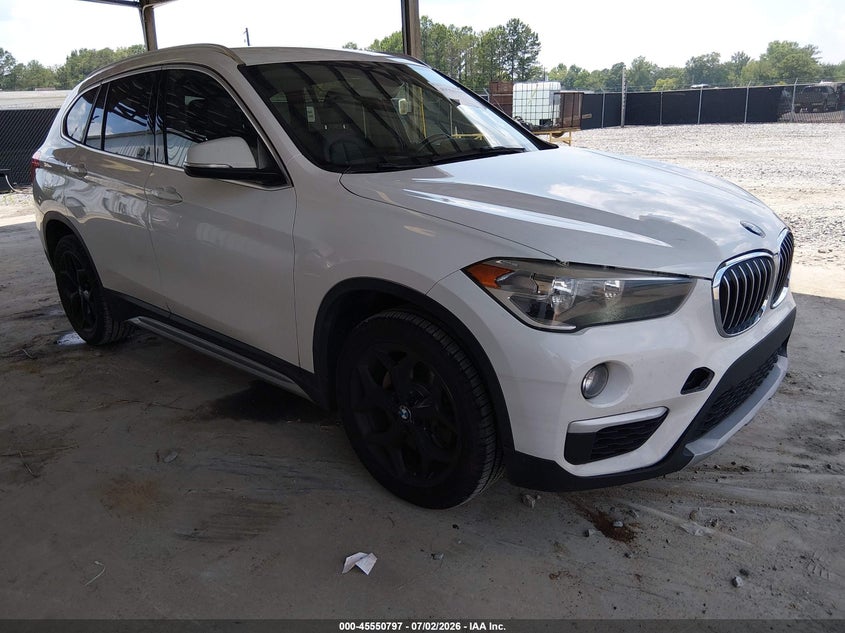 2018 BMW X1 VIN WBXHU7C3XJ3F04566 IAAI salvage auction — UNDERCARRIAGE, Salvage (Georgia), sold $3,500 on 2026-07-31 (photo 1)