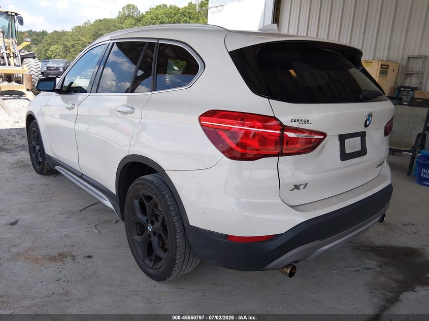2018 BMW X1 VIN WBXHU7C3XJ3F04566 IAAI salvage auction — UNDERCARRIAGE, Salvage (Georgia), sold $3,500 on 2026-07-31 (photo 3)