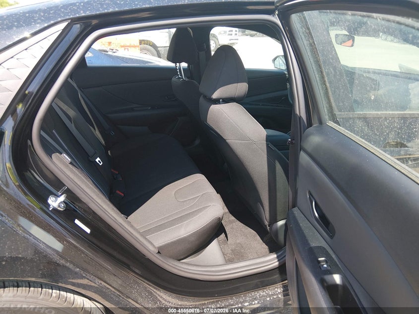 2026 Hyundai Elantra VIN KMHLM4DG2TU232494 IAAI salvage auction — REAR END, Salvage Title, sold $13,200 on 2026-07-13 (photo 8)