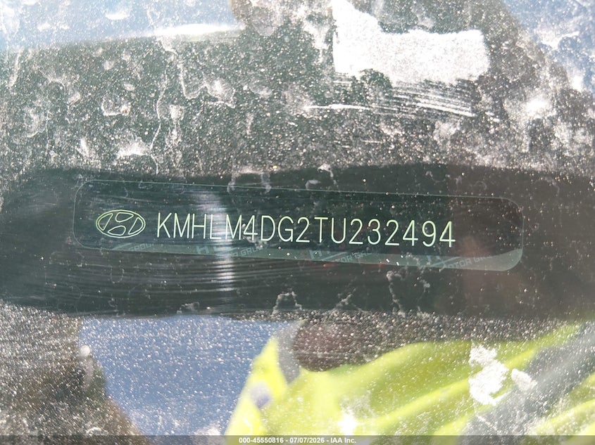 2026 Hyundai Elantra VIN KMHLM4DG2TU232494 IAAI salvage auction — REAR END, Salvage Title, sold $13,200 on 2026-07-13 (photo 9)