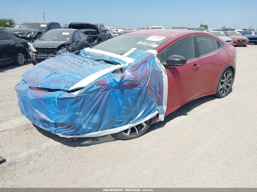 2024 Toyota Prius VIN JTDACACU1R3022875 IAAI salvage auction — FRONT END, Salvage Title, sold $8,300 on 2026-10-14 (photo 2)