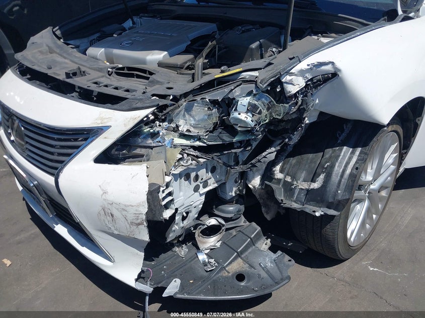 2015 Lexus ES VIN JTHBK1GG9F2164208 IAAI salvage auction — LEFT FRONT, Wait Title, sold $3,200 on 2026-08-02 (photo 6)