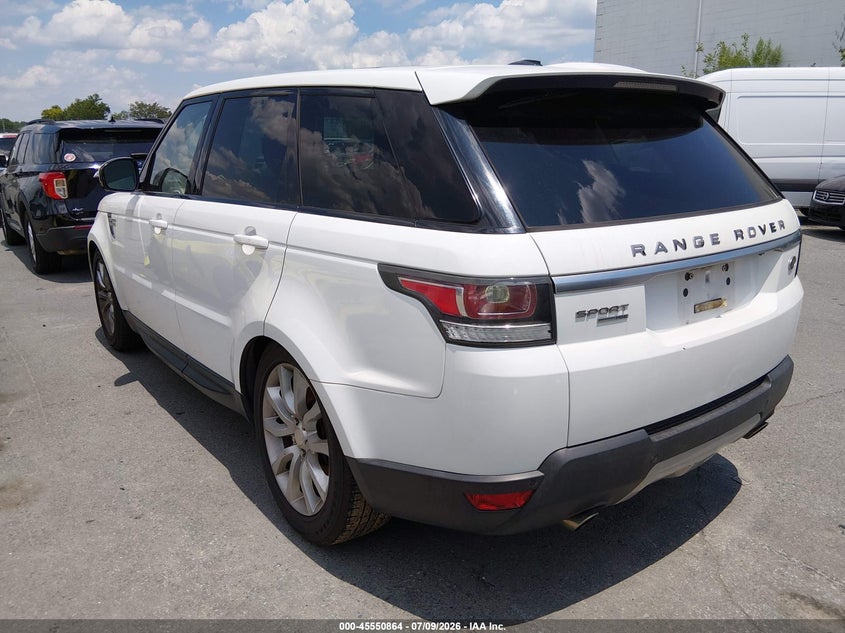2014 Land rover Range rover sport VIN SALWR2WF5EA335322 IAAI salvage auction — NORMAL WEAR, Clear (South Carolina), sold $1,875 on 2026-07-20 (photo 3)