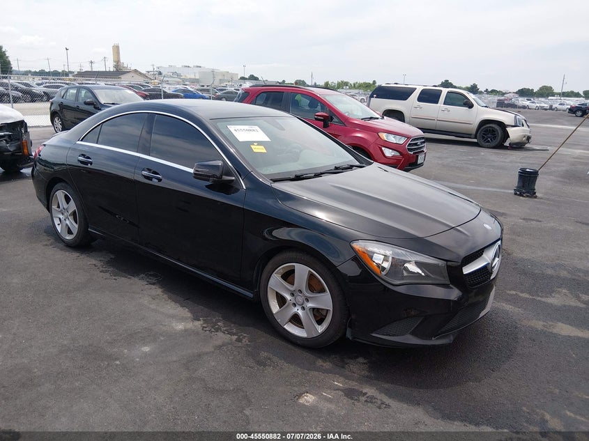 2015 Mercedes-benz Cla-klasse VIN WDDSJ4GB0FN190940 IAAI salvage auction — FRONT END, Salvage (Missouri), sold $1,500 on 2026-08-20 (photo 1)