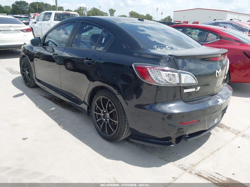 2010 Mazda 3 VIN JM1BL1S5XA1102335 IAAI salvage auction — FRONT & REAR, Original (Texas), sold $1,150 on 2026-07-28 (photo 3)