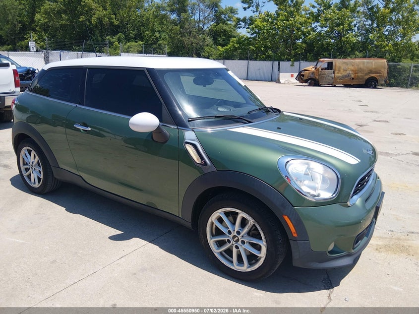 2015 Mini Paceman VIN WMWSS5C55FWS99818 IAAI salvage auction — NORMAL WEAR, Clear (Illinois), sold $400 on 2026-07-28 (photo 1)