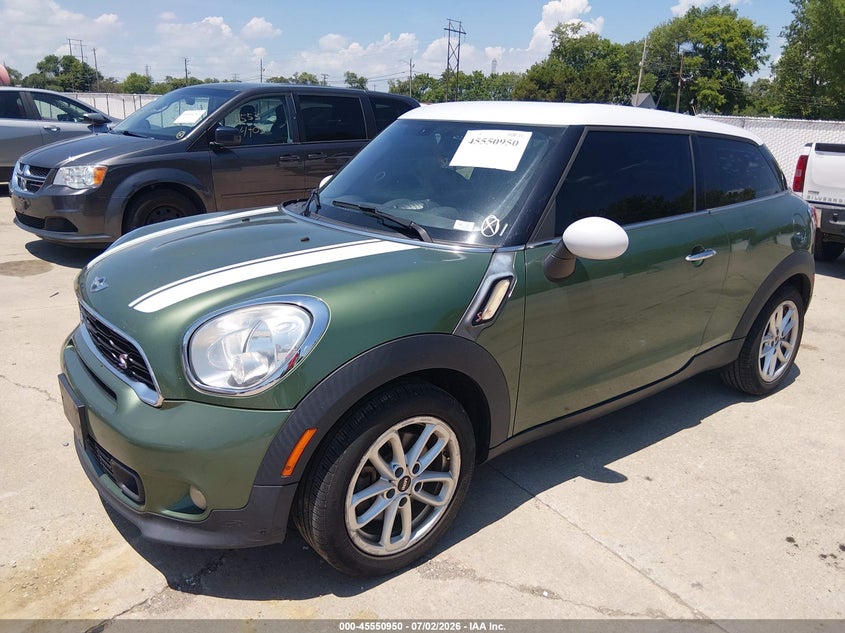 2015 Mini Paceman VIN WMWSS5C55FWS99818 IAAI salvage auction — NORMAL WEAR, Clear (Illinois), sold $400 on 2026-07-28 (photo 2)