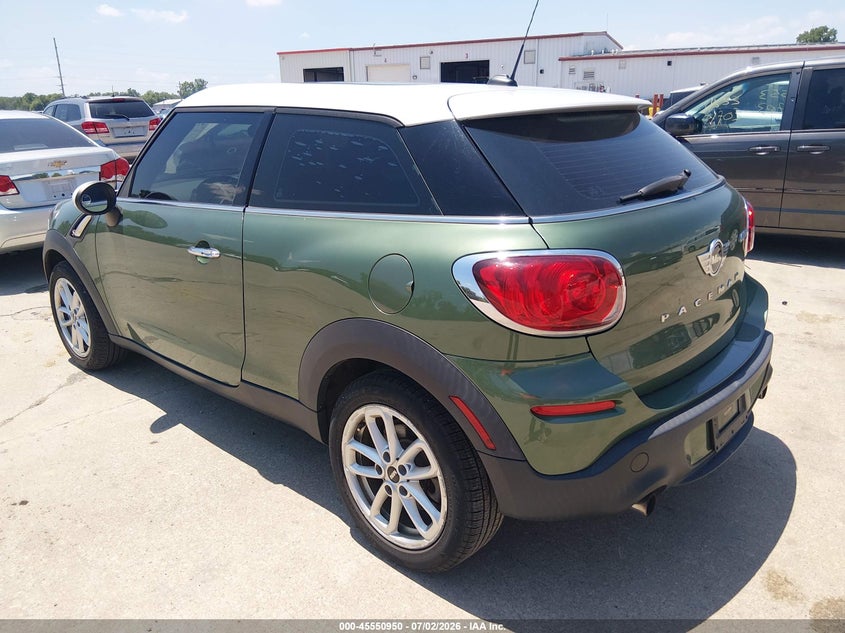 2015 Mini Paceman VIN WMWSS5C55FWS99818 IAAI salvage auction — NORMAL WEAR, Clear (Illinois), sold $400 on 2026-07-28 (photo 3)