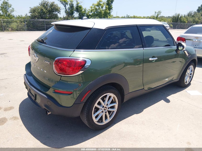 2015 Mini Paceman VIN WMWSS5C55FWS99818 IAAI salvage auction — NORMAL WEAR, Clear (Illinois), sold $275 on 2026-07-21 (photo 4)