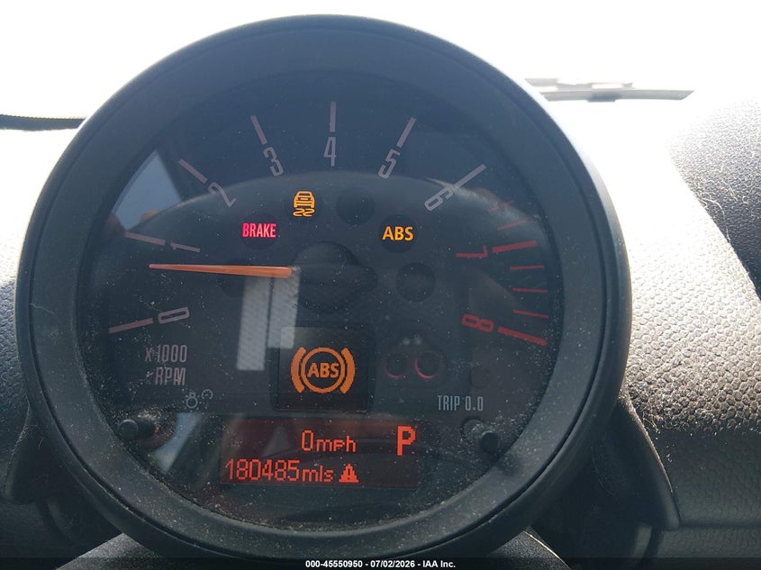 2015 Mini Paceman VIN WMWSS5C55FWS99818 IAAI salvage auction — NORMAL WEAR, Clear (Illinois), sold $275 on 2026-07-21 (photo 7)