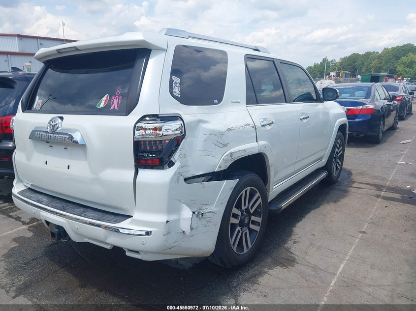 2020 Toyota 4runner VIN JTEBU5JR0L5814479 IAAI salvage auction — REAR END, Salvage Title, sold $21,100 on 2026-08-05 (photo 4)