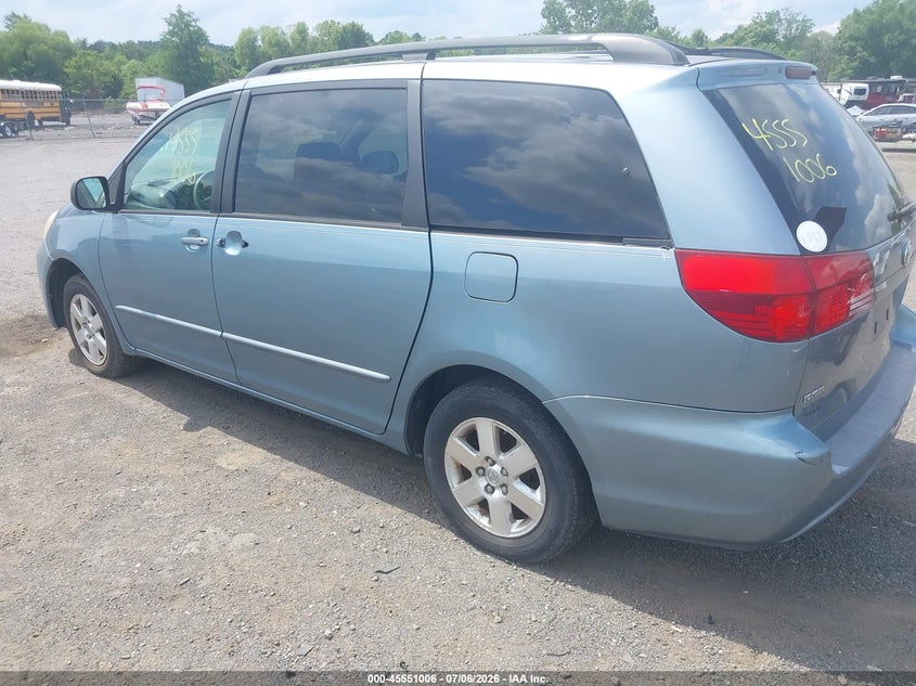 2004 Toyota Sienna VIN 5TDZA23C84S146946 IAAI salvage auction — NORMAL WEAR, Clear (Virginia), sold $525 on 2026-07-14 (photo 3)