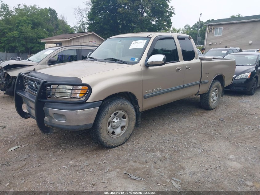 2002 Toyota Tundra VIN 5TBBT44172S296315 IAAI salvage auction — NORMAL WEAR, Clear (Pennsylvania), sold $1,325 on 2026-07-28 (photo 2)