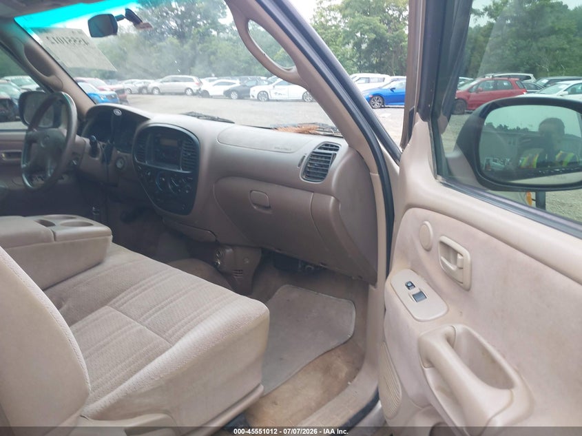 2002 Toyota Tundra VIN 5TBBT44172S296315 IAAI salvage auction — NORMAL WEAR, Clear (Pennsylvania), sold $1,325 on 2026-07-28 (photo 5)