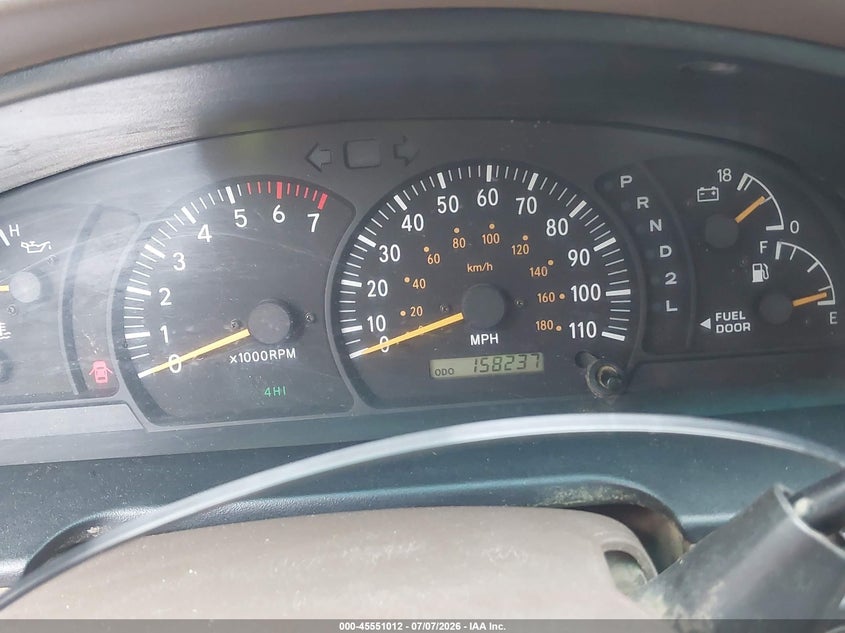 2002 Toyota Tundra VIN 5TBBT44172S296315 IAAI salvage auction — NORMAL WEAR, Clear (Pennsylvania), sold $1,325 on 2026-07-28 (photo 7)