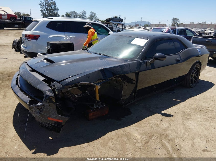 2023 Dodge Challenger VIN 2C3CDZJG0PH625865 IAAI salvage auction — LEFT FRONT, Salvage (California), sold $7,600 on 2026-07-29 (photo 2)