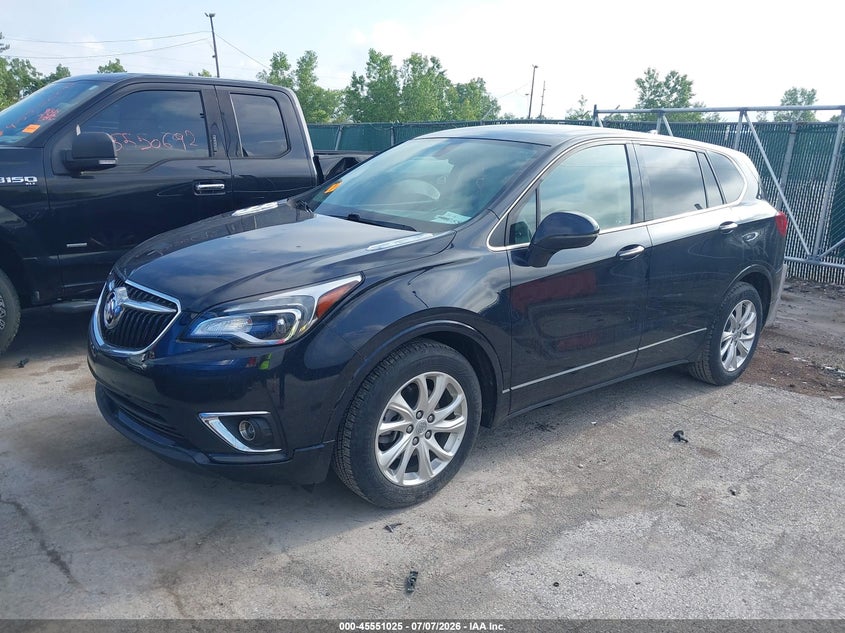2020 Buick Envision VIN LRBFXBSAXLD083844 IAAI salvage auction — HAIL, Salvage (Ohio), sold $2,550 on 2026-07-28 (photo 2)