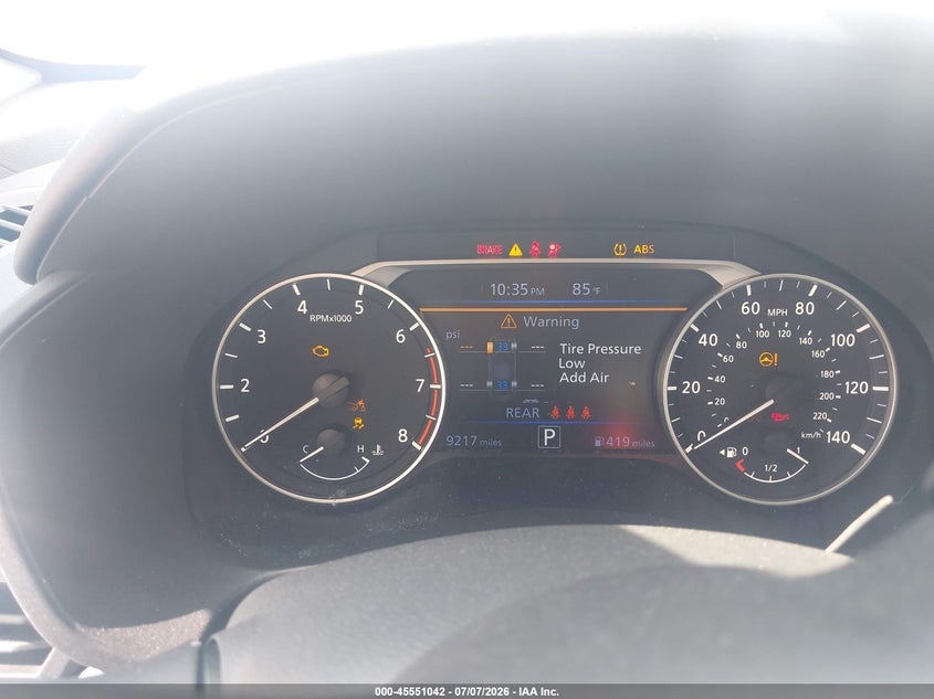 2025 Nissan Altima VIN 1N4BL4CV7SN346900 IAAI salvage auction — SIDE, Salvage (Idaho), sold $6,600 on 2026-08-01 (photo 7)