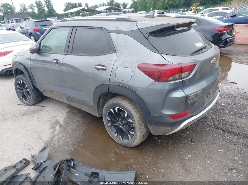 2022 Chevrolet Trailblazer VIN KL79MRSL2NB040046 IAAI salvage auction — LEFT & RIGHT, Clear (Pennsylvania), sold $1,300 on 2026-07-16 (photo 3)