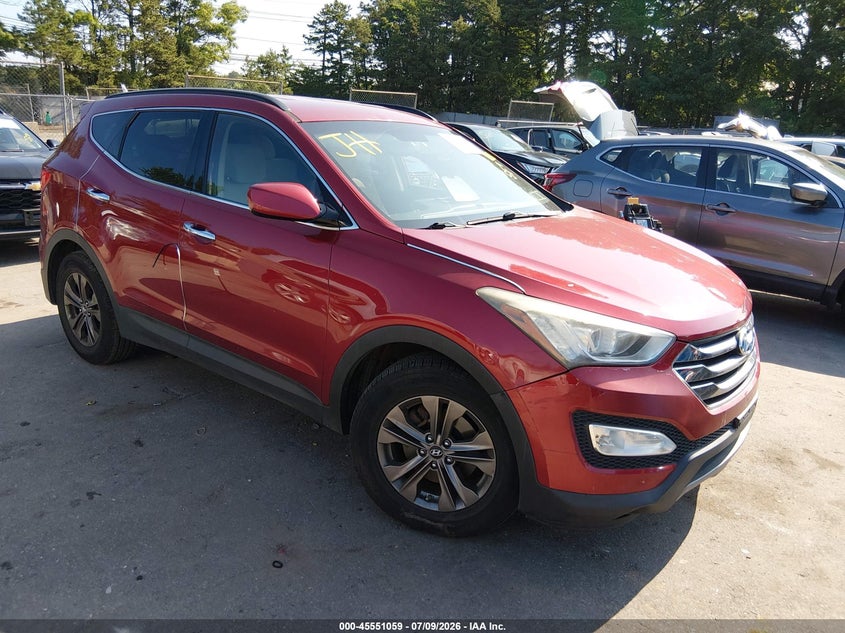 2013 Hyundai Santa fe VIN 5XYZU3LB5DG008055 IAAI salvage auction — SIDE, Salvage (Florida), sold $925 on 2026-07-26 (photo 1)