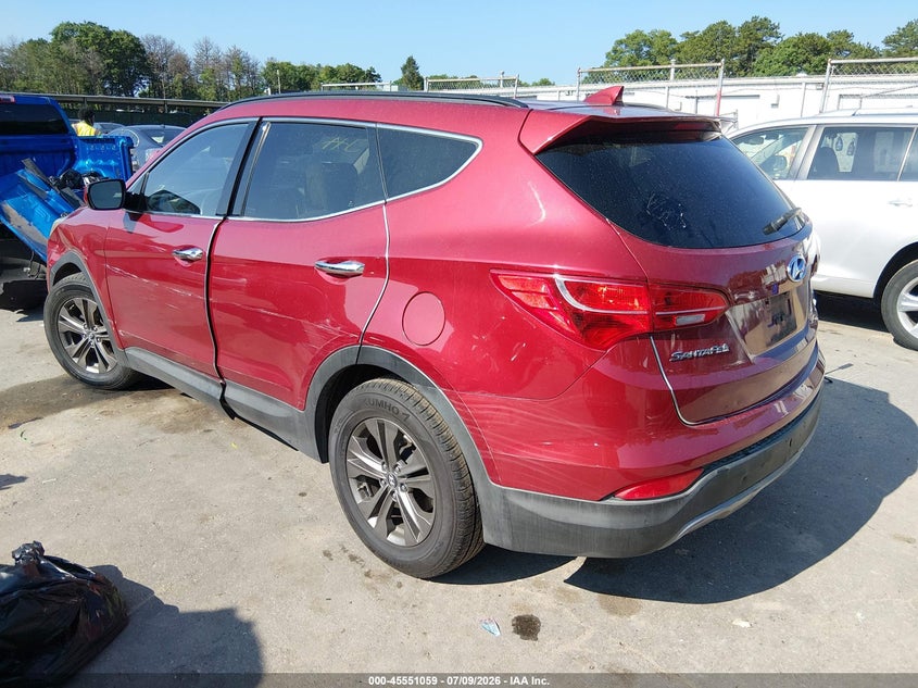 2013 Hyundai Santa fe VIN 5XYZU3LB5DG008055 IAAI salvage auction — SIDE, Salvage (Florida), sold $925 on 2026-07-26 (photo 3)
