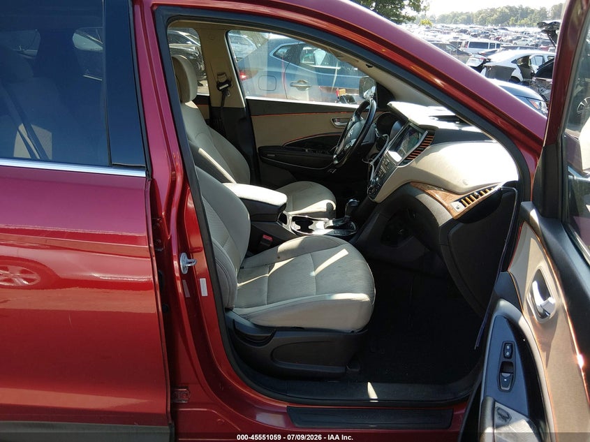 2013 Hyundai Santa fe VIN 5XYZU3LB5DG008055 IAAI salvage auction — SIDE, Salvage (Florida), sold $925 on 2026-07-26 (photo 5)