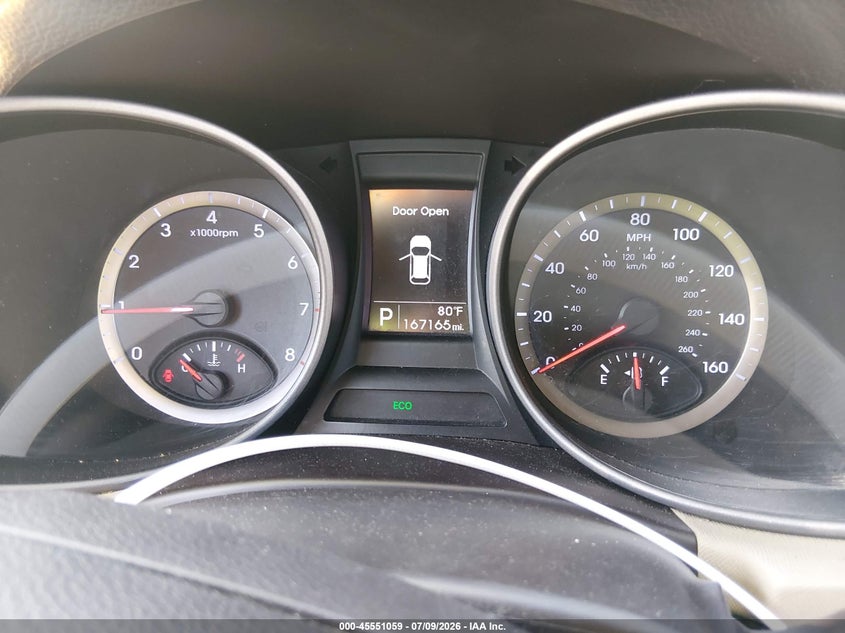 2013 Hyundai Santa fe VIN 5XYZU3LB5DG008055 IAAI salvage auction — SIDE, Salvage (Florida), sold $925 on 2026-07-26 (photo 7)