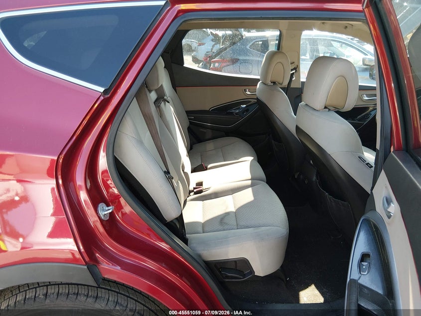 2013 Hyundai Santa fe VIN 5XYZU3LB5DG008055 IAAI salvage auction — SIDE, Salvage (Florida), sold $925 on 2026-07-26 (photo 8)