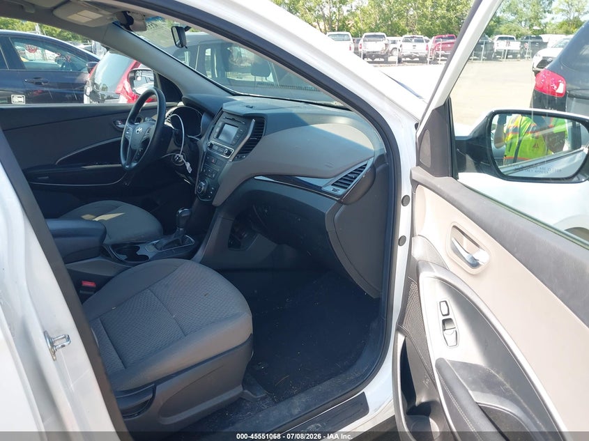 2018 Hyundai Santa fe VIN 5NMZTDLB5JH095627 IAAI salvage auction — FRONT END, Salvage (Ohio), sold $1,950 on 2026-07-29 (photo 5)