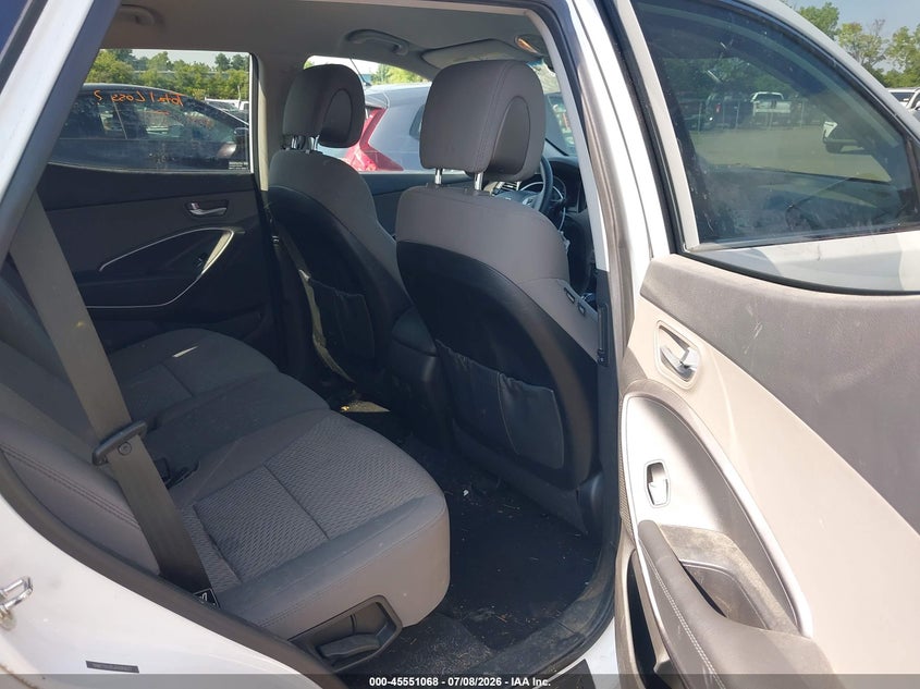 2018 Hyundai Santa fe VIN 5NMZTDLB5JH095627 IAAI salvage auction — FRONT END, Salvage (Ohio), sold $1,950 on 2026-07-29 (photo 8)