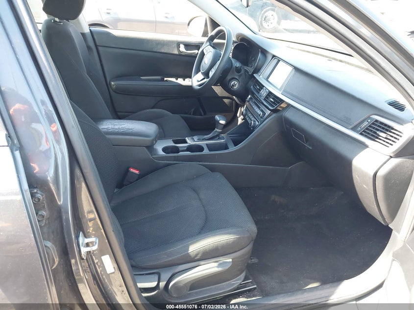 2019 Kia Optima VIN 5XXGT4L38KG311535 IAAI salvage auction — REAR END, Salvage Title, sold $1,500 on 2026-07-21 (photo 5)