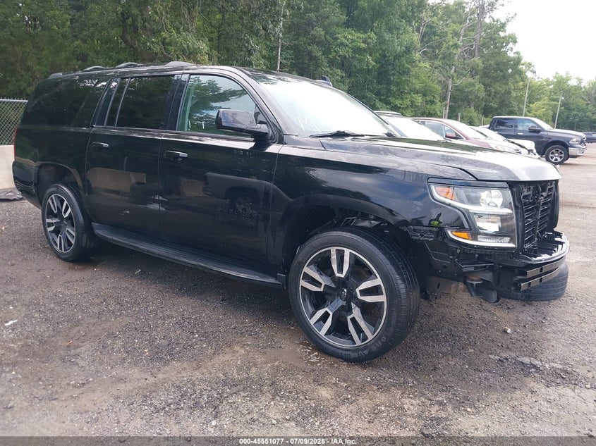 2020 Chevrolet Suburban VIN 1GNSKHKCXLR288951 IAAI salvage auction — FRONT END, Salvage (Pennsylvania), sold $5,600 on 2026-07-19 (photo 1)