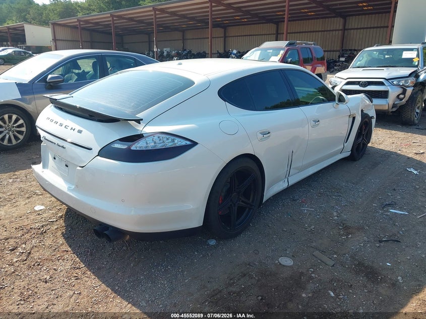 2012 Porsche Panamera VIN WP0AC2A78CL090584 IAAI salvage auction — REAR END, Salvage (Alabama), sold $25 on 2026-07-29 (photo 4)