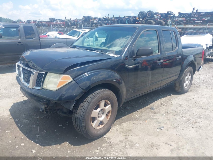 2008 Nissan Frontier VIN 1N6AD07U08C435285 IAAI salvage auction — FRONT END, Salvage (Georgia), sold $1,650 on 2026-07-23 (photo 2)