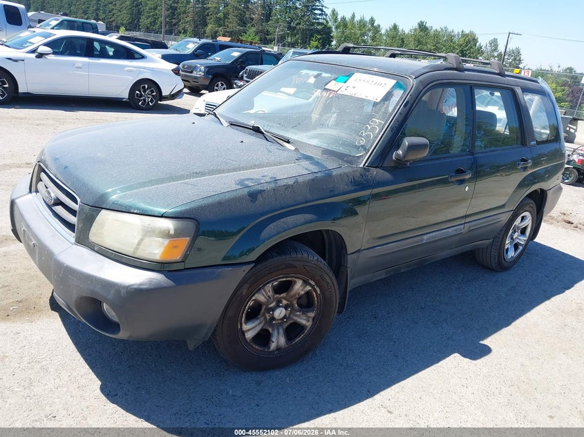 2004 Subaru Forester VIN JF1SG63644H720339 IAAI salvage auction — THEFT, Bill Of Sale (Washington), sold $25 on 2026-07-29 (photo 2)