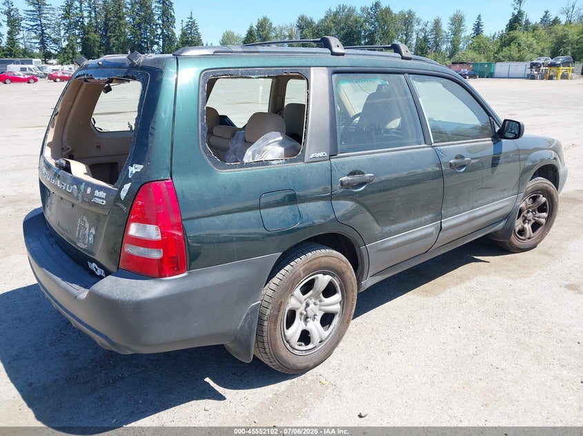 2004 Subaru Forester VIN JF1SG63644H720339 IAAI salvage auction — THEFT, Bill Of Sale (Washington), sold $25 on 2026-07-29 (photo 4)