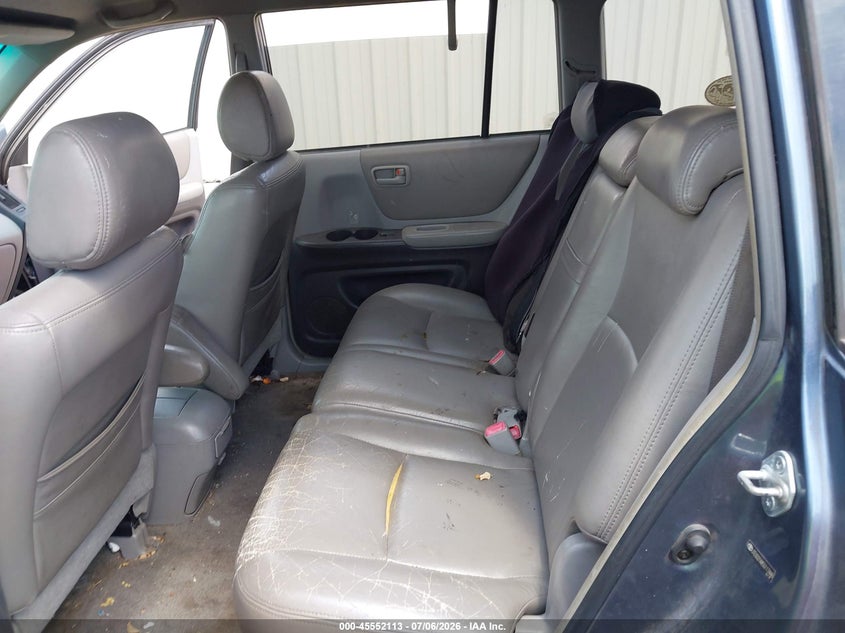 2005 Toyota Highlander VIN JTEGD21A850117446 IAAI salvage auction — NORMAL WEAR, Original (Texas), sold $500 on 2026-07-20 (photo 8)