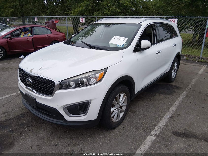 2016 Kia Sorento VIN 5XYPG4A32GG126410 IAAI salvage auction — NORMAL WEAR, Clear (New Jersey), sold $1,750 on 2026-07-20 (photo 2)