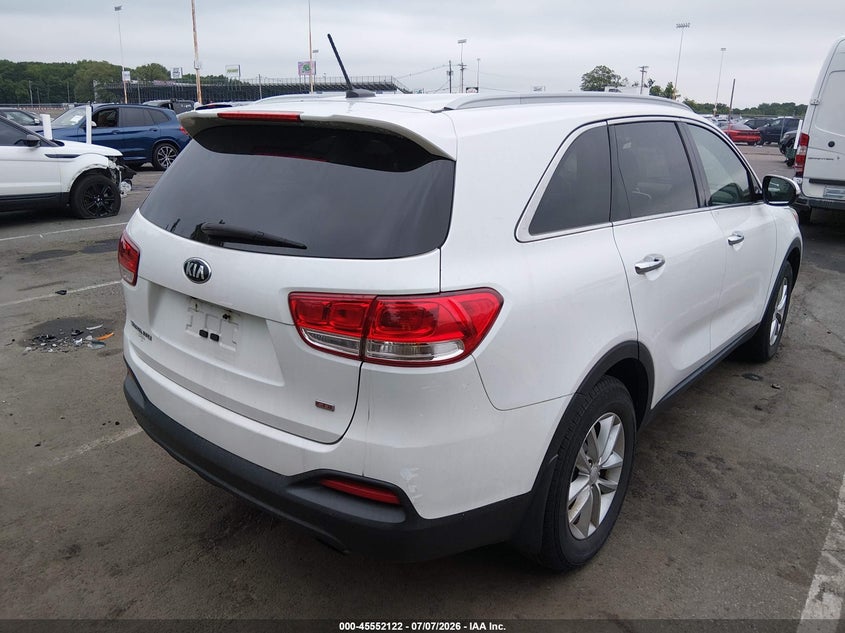 2016 Kia Sorento VIN 5XYPG4A32GG126410 IAAI salvage auction — NORMAL WEAR, Clear (New Jersey), sold $1,750 on 2026-07-20 (photo 4)