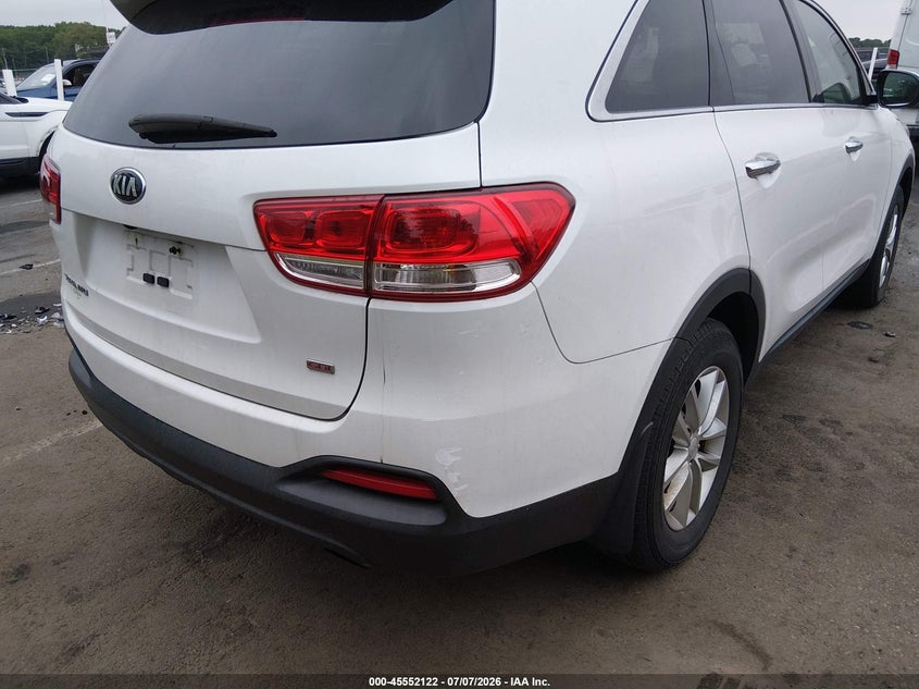 2016 Kia Sorento VIN 5XYPG4A32GG126410 IAAI salvage auction — NORMAL WEAR, Clear (New Jersey), sold $1,750 on 2026-07-20 (photo 6)