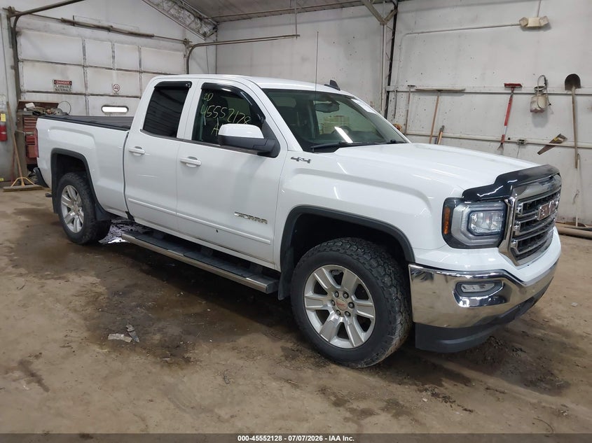 2016 Gmc SIERRA VIN 1GTV2MEC5GZ417095 IAAI salvage auction — LEFT FRONT, Salvage (Pennsylvania), sold $5,750 on 2026-08-01 (photo 1)