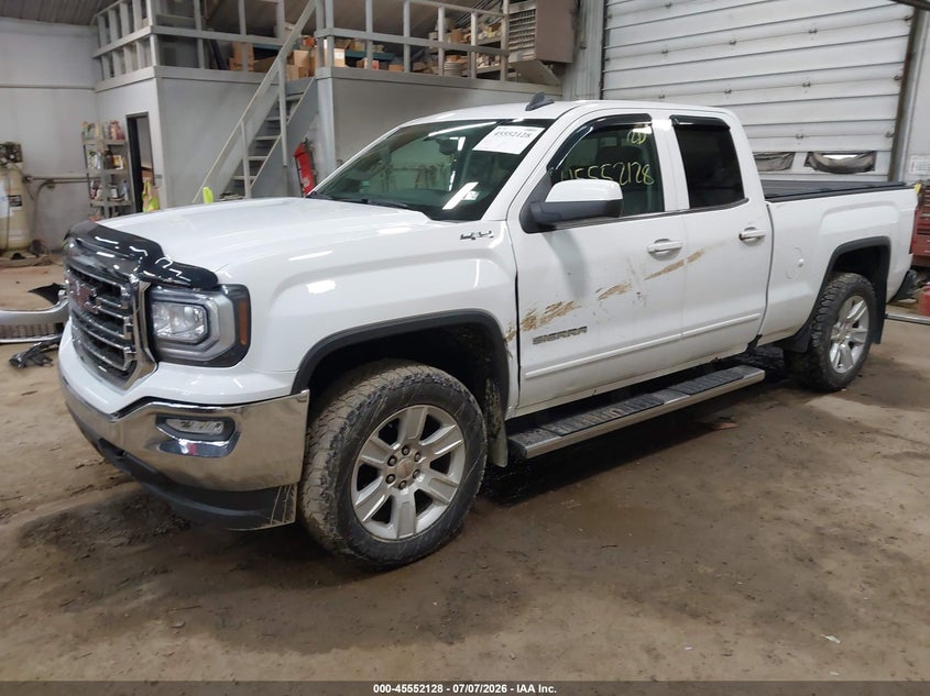 2016 Gmc SIERRA VIN 1GTV2MEC5GZ417095 IAAI salvage auction — LEFT FRONT, Salvage (Pennsylvania), sold $5,750 on 2026-08-01 (photo 2)