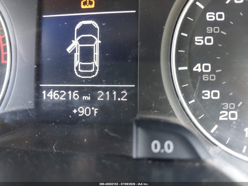 2016 Audi A4 VIN WAUHFAFL0GN005735 IAAI salvage auction — FRONT & REAR, Salvage Title, sold $900 on 2026-09-07 (photo 7)