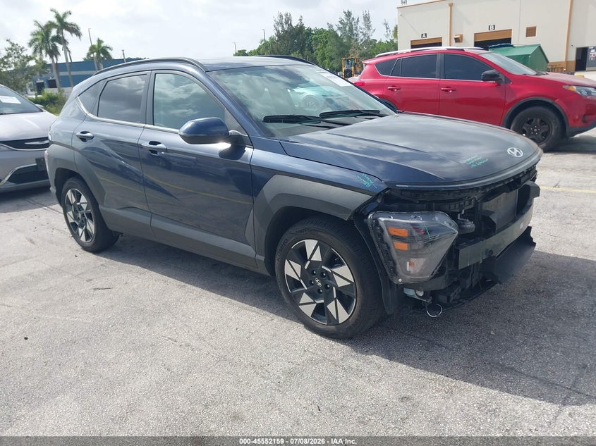 2025 Hyundai Kona VIN KM8HB3AB3SU285895 IAAI salvage auction — FRONT END, Enterprise Vehicles Clear Only (Georgia), sold $11,550 on 2026-07-16 (photo 1)
