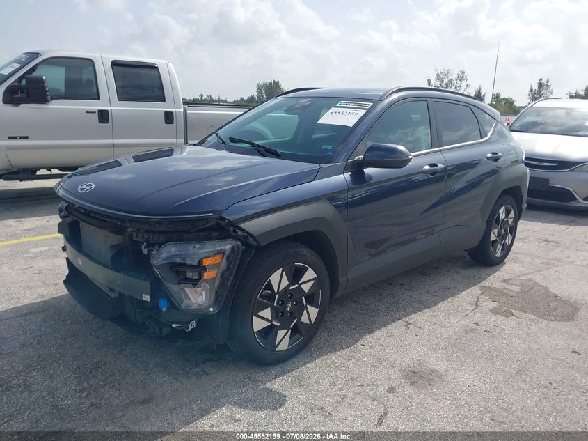 2025 Hyundai Kona VIN KM8HB3AB3SU285895 IAAI salvage auction — FRONT END, Enterprise Vehicles Clear Only (Georgia), sold $11,550 on 2026-07-16 (photo 2)