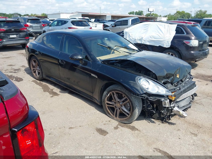 2011 Porsche Panamera VIN WP0AA2A75BL010419 IAAI salvage auction — FRONT END, Salvage (Texas), sold $2,475 on 2026-07-22 (photo 1)